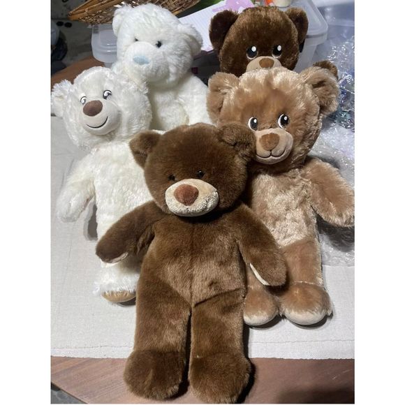 PRICE FIRM One Build A Bear Dark Brown Teddy Bear #1 Superb Condition! - Picture 1 of 3